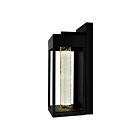 CWI Lighting Rocherster 1696W5-1-101-A 6W Black LED Outdoor Wall Light