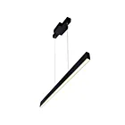 CWI Lighting Pienza 1701P47-101 30W Black LED Chandelier