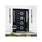 CWI Lighting Fiji 1702W48-101 Black 13W Wall Sconce