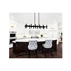 CWI Lighting Dragonswatch 1703P48-12-101-RC Black 45W Chandelier