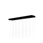 CWI Lighting Dragonswatch 1703P48-18-101-RC Black 32W Chandelier