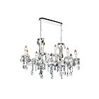 CWI Lighting Flawless 2016P37C-10 Chrome 10 Lights 600W Chandelier