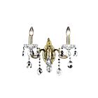 CWI Lighting Flawless 2016W16AB-2 Antique Brass 2 Lights 120W Wall Sconce