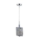 CWI Lighting Glitz 4281P-R-O Clear crystal Chrome 1 Light 35W Pendant