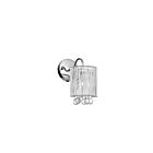 CWI Lighting Water Drop 5006W5C-1 (S) Chrome 1 Light 40W Wall Sconce