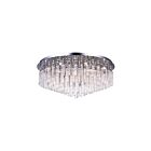 CWI Lighting Brianna 5036C32C Chrome 16 Lights 640W Flush Mount
