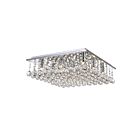 CWI Lighting Sparkle 5052C20C-S Chrome 9 Lights 360W Flush Mount