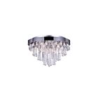 CWI Lighting Vast 5078C20C Chrome 8 Lights 480W Flush Mount