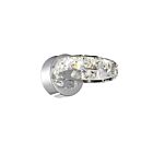 CWI Lighting Ring 5080W7ST Chrome 6 Lights 6W LED Wall Sconce