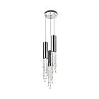 CWI Lighting Extended 5081P10C-R Chrome 3 Lights 105W Pendant