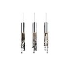 CWI Lighting Extended 5081P20C-RC Chrome 3 Lights 150W Chandelier