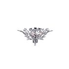 CWI Lighting Ivy 5206C22C Chrome 6 Lights 360W Flush Mount