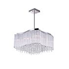 CWI Lighting Elsa 5320P20C-S Chrome 10 Lights 400W Chandelier