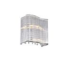 CWI Lighting Elsa 5320W10C Chrome 2 Lights 80W Wall Sconce