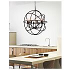 CWI Lighting Arza 5464P22DB-8 Brown 8 Lights 480W Chandelier