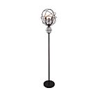 CWI Lighting Campechia 5465F14DB-3 Brown 3 Lights 180W Floor Lamp