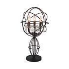 CWI Lighting Campechia 5465T14DB-3 Brown 3 Lights 180W Table Lamp