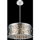 CWI Lighting Bubbles 5536P20ST Chrome 7 Lights 280W Chandelier