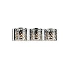 CWI Lighting Bubbles 5536W25ST-R-3 Chrome 3 Lights 120W Wall Sconce