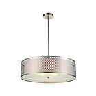 CWI Lighting Mikayla 5555P22SN Satin Nickel 5 Lights 300W Chandelier