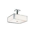CWI Lighting Lucie 5571P17C-S Chrome 4 Lights 240W Chandelier