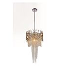 CWI Lighting Victoria 5631P10C-R Chrome 1 Light 40W Pendant