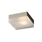 CWI Lighting Avoca 5693C5-1-615 Satin Nickel 1 Light 40W Flush Mount