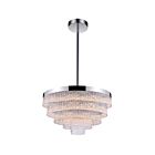 CWI Lighting Carlotta 5695P32-12-601 Chrome 12 Lights 720W Chandelier