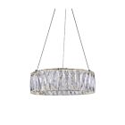 CWI Lighting Juno 5704P16-1-601-B Chrome 36W LED Chandelier
