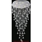 CWI Lighting Rain Drop 6601C24C(H:47) Chrome 9 Lights 315W Flush Mount