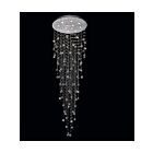 CWI Lighting Rain Drop 6601C32C-12 Chrome 12 Lights 420W Flush Mount