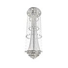 CWI Lighting Hallway 6627C26C Chrome 12 Lights 420W Flush Mount