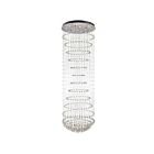 CWI Lighting Hallway 6630C35C Chrome 18 Lights 630W Flush Mount