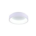 CWI Lighting 7103C18-1-104 White 25W LED Flush Mount