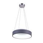 CWI Lighting Arenal 7103P18-1-167 Gray And White 25W LED Chandelier