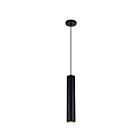 CWI Lighting Stowe 7117P3-1-101-A Black 1 Light 10W LED Pendant