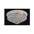 CWI Lighting Empire 8001C24C Chrome 13 Lights 780W Flush Mount