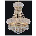 CWI Lighting Empire 8001P14G Gold 6 Lights 360W Pendant