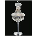 CWI Lighting Empire 8001T14C Chrome 6 Lights 150W Table Lamp
