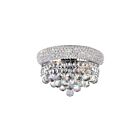 CWI Lighting Empire 8001W12C-A Chrome 2 Lights 120W Wall Sconce