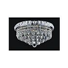 CWI Lighting Luminous 8002C14C Chrome 4 Lights 240W Flush Mount