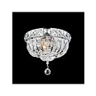 CWI Lighting Stefania 8003C12C Chrome 3 Lights 180W Flush Mount