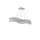 CWI Lighting Glamorous 8004P36C-A (clear) Chrome 7 Lights 420W Chandelier
