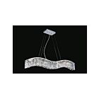 CWI Lighting Glamorous 8004P44C-A ( Clear ) Chrome 7 Lights 420W Chandelier