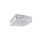 CWI Lighting Colosseum 8005C14C-S Chrome 5 Lights 300W Flush Mount