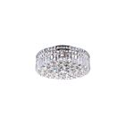 CWI Lighting Colosseum 8005C16C-R Chrome 5 Lights 300W Flush Mount