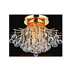 CWI Lighting Princess 8012C20C Chrome 6 Lights 360W Flush Mount