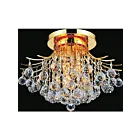 CWI Lighting Princess 8012C20G Gold 6 Lights 360W Flush Mount