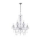 CWI Lighting Princeton 8023P30C Chrome 12 Lights 720W Chandelier