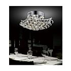 CWI Lighting Queen 8038C18C-S Chrome 6 Lights 360W Flush Mount